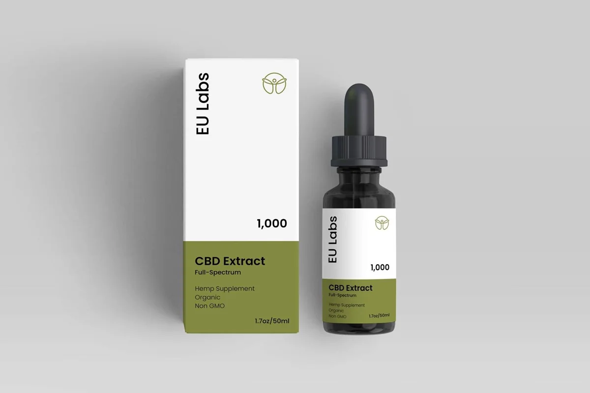 Full-spectrum 1000mg CBD oil 50ml bottle, 20mg per ml — CBD Oil Adelaide