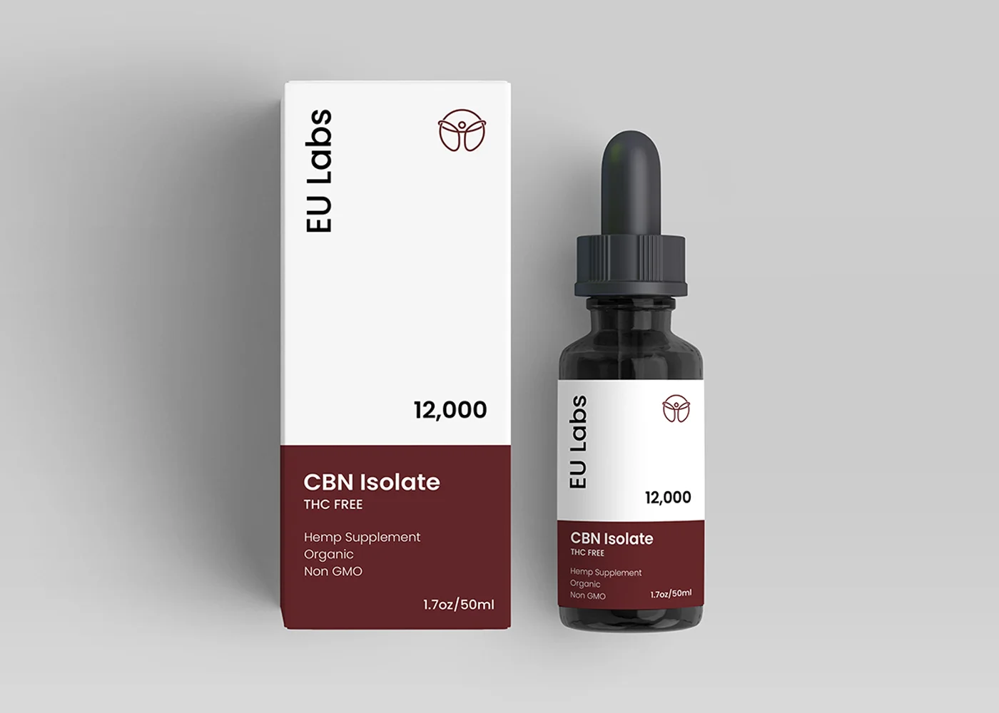 Cannabinol 12000mg CBN oil 50ml bottle, THC-free isolate — CBD Oil Adelaide