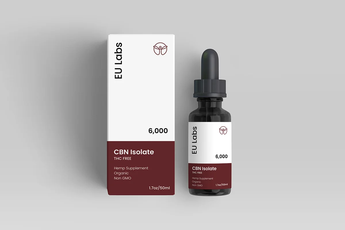 Cannabinol 6000mg CBN oil 50ml bottle, THC-free isolate — CBD Oil Adelaide