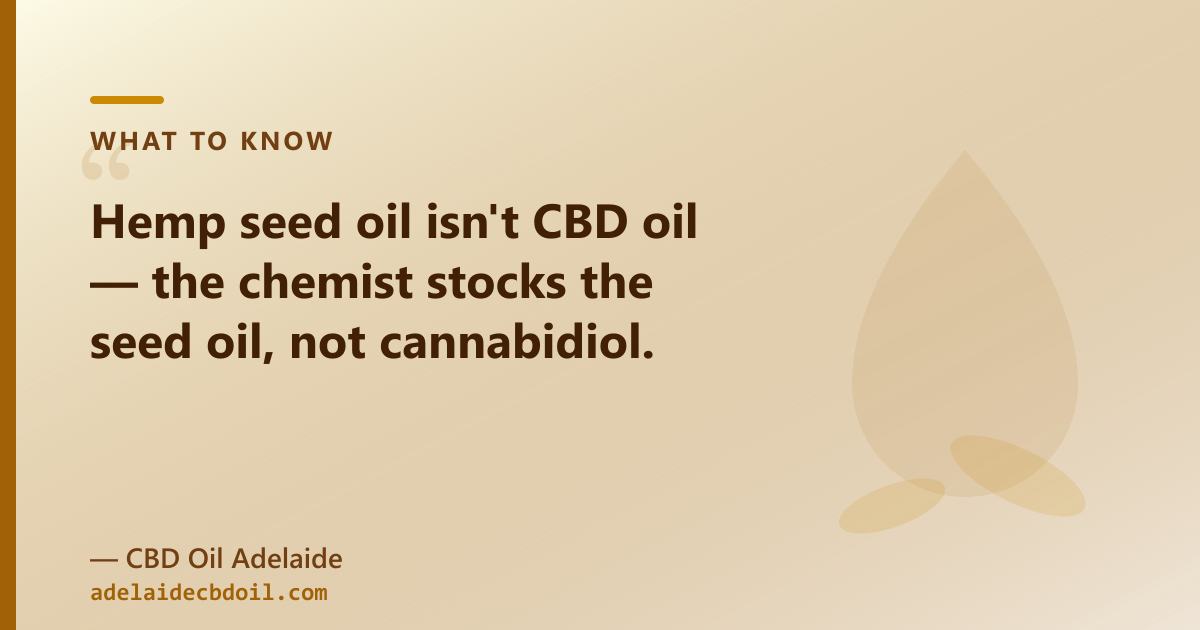 The TGA schedule means CBD oil is not on pharmacy shelves in Australia