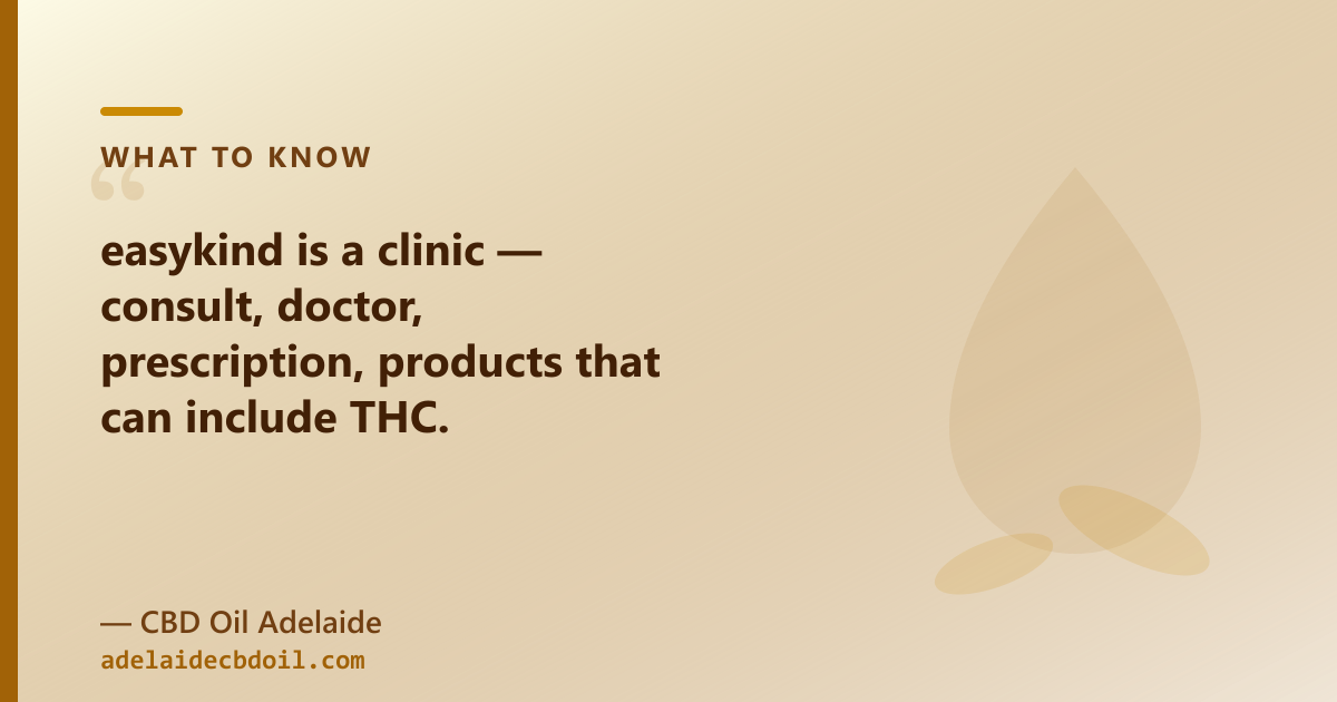 Two regulated routes in Australia — prescription cannabis through a clinic and over-the-counter hemp-derived CBD oil — are separate categories