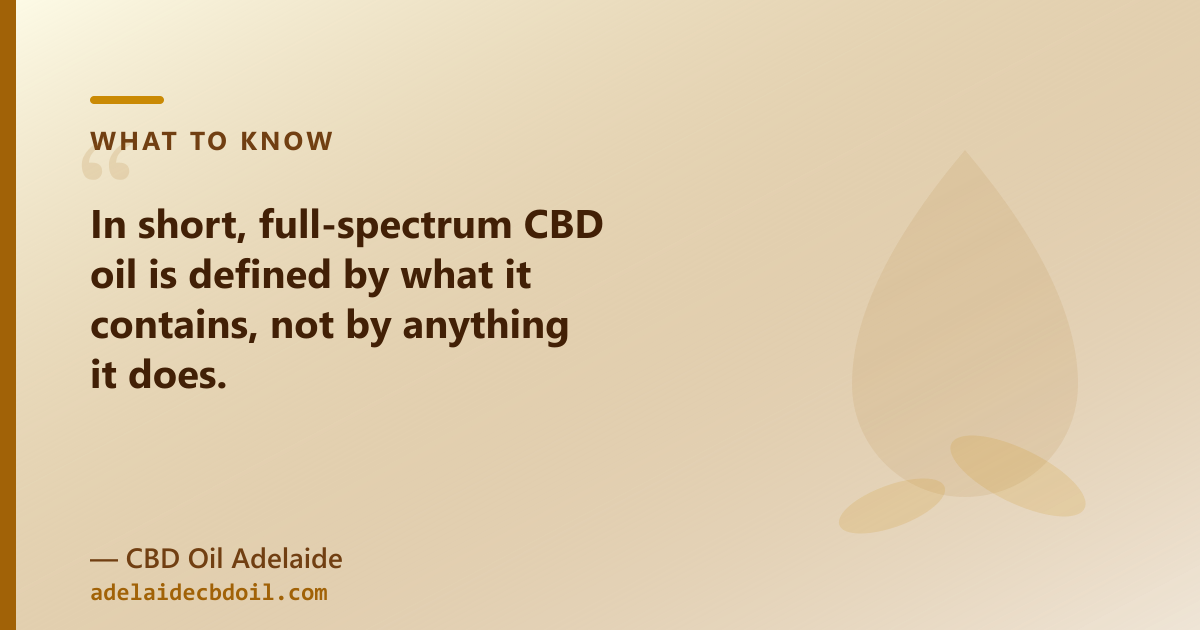 CBD Oil Adelaide full spectrum CBD oil — hemp extract in MCT, 50ml bottles, lab-tested by batch, from $89.95